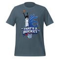 AllUKBall That’s A Bucket Script Ball T-Shirt | Street Shot Graphic | Classic - Bluegrass Elite Apparel LLC