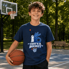AllUKBall That’s A Bucket Youth T-Shirt | Active Shot Graphic | Performance - Bluegrass Elite Apparel LLC