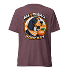 ALLVOLBALL Podcast Dog T-Shirt | GBO Hound Logo | Elite Tri-Blend - Bluegrass Elite Apparel LLC