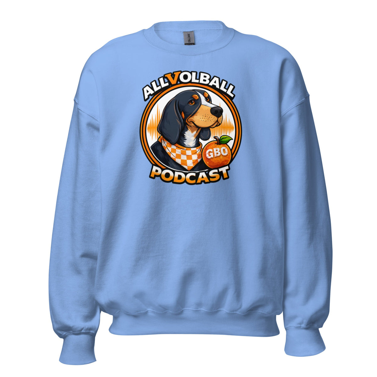 ALLVOLBALL Podcast Hound Sweatshirt | Classic Unisex Crewneck - Bluegrass Elite Apparel LLC