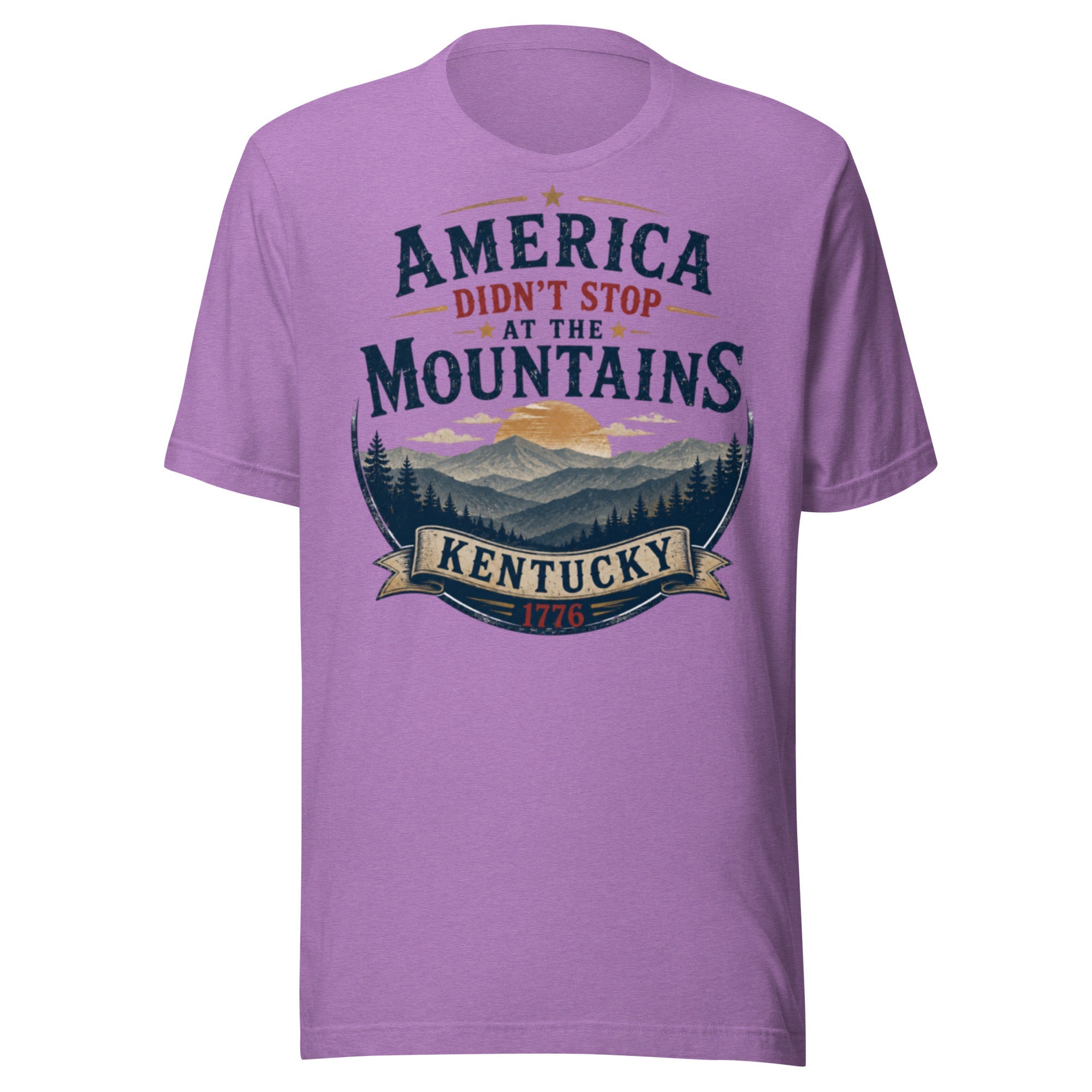 America Didn't Stop at the Mountains T-Shirt | Appalachian Ridge Heritage Design | Classic - Bluegrass Elite Apparel LLC