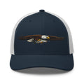 American Eagle Trucker Hat | Patriotic Outdoor Cap | Yupoong 6606 - Bluegrass Elite Apparel LLC