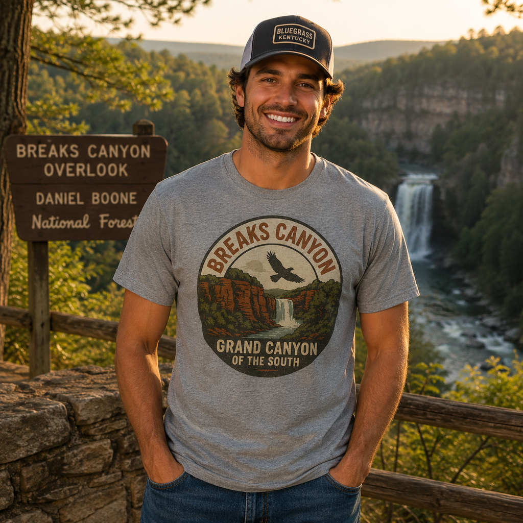 Breaks Canyon Tee | Grand Canyon of the South Shirt | Elite Tri-Blend