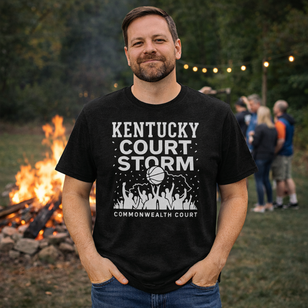 Kentucky Court Storm Tee | Elite Tri-Blend Edition