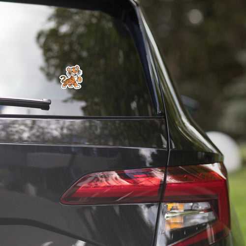 Baby Bengal Tiger Sticker – Playful Bubble - Free Vinyl - Bluegrass Elite Apparel LLC