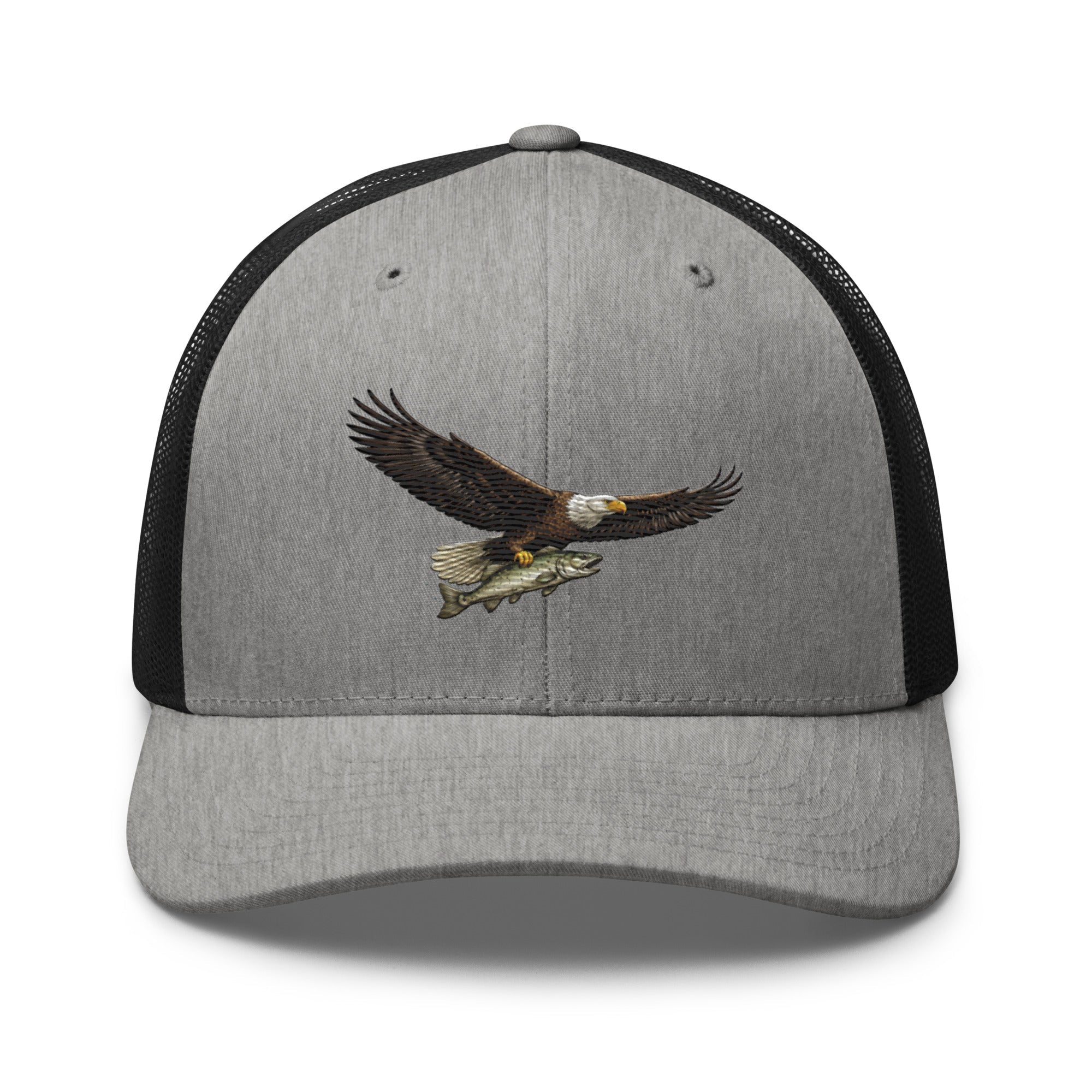Bald Eagle Catch Trucker Hat | American River Predator Design - Bluegrass Elite Apparel LLC