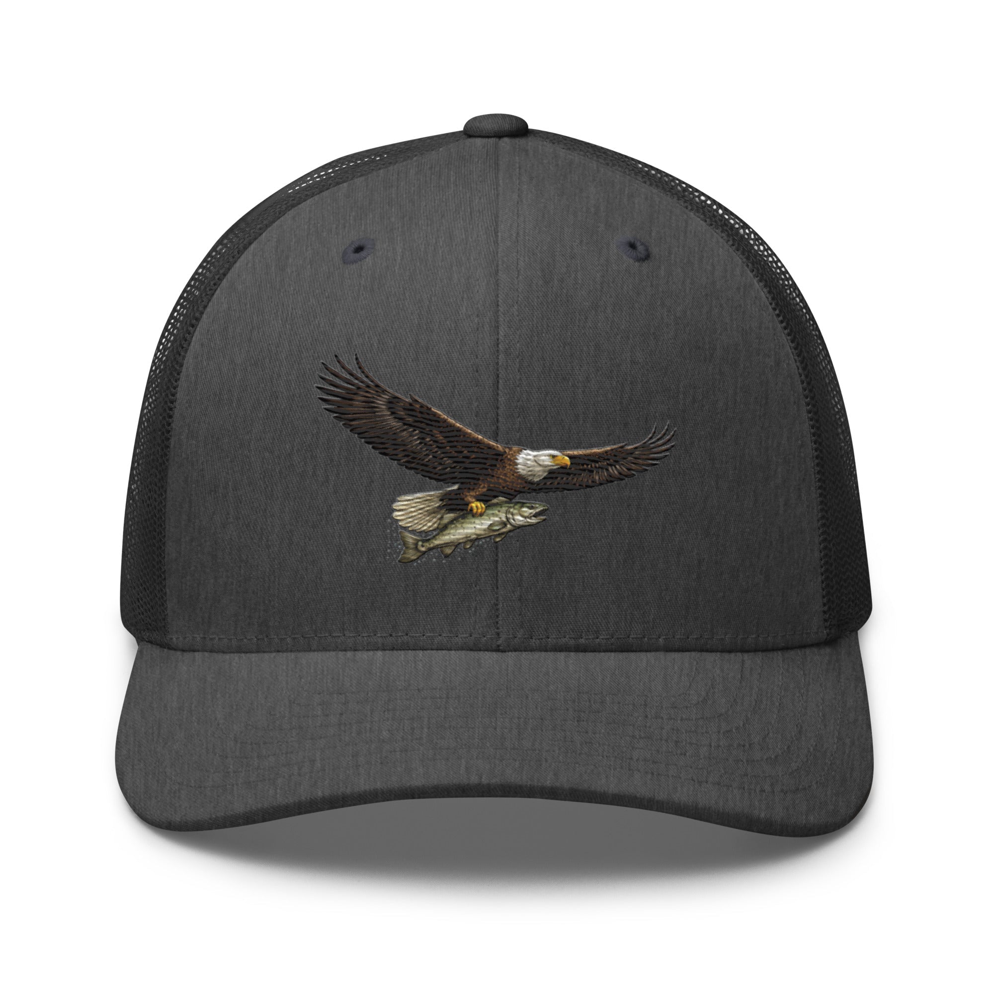 Bald Eagle Catch Trucker Hat | American River Predator Design - Bluegrass Elite Apparel LLC
