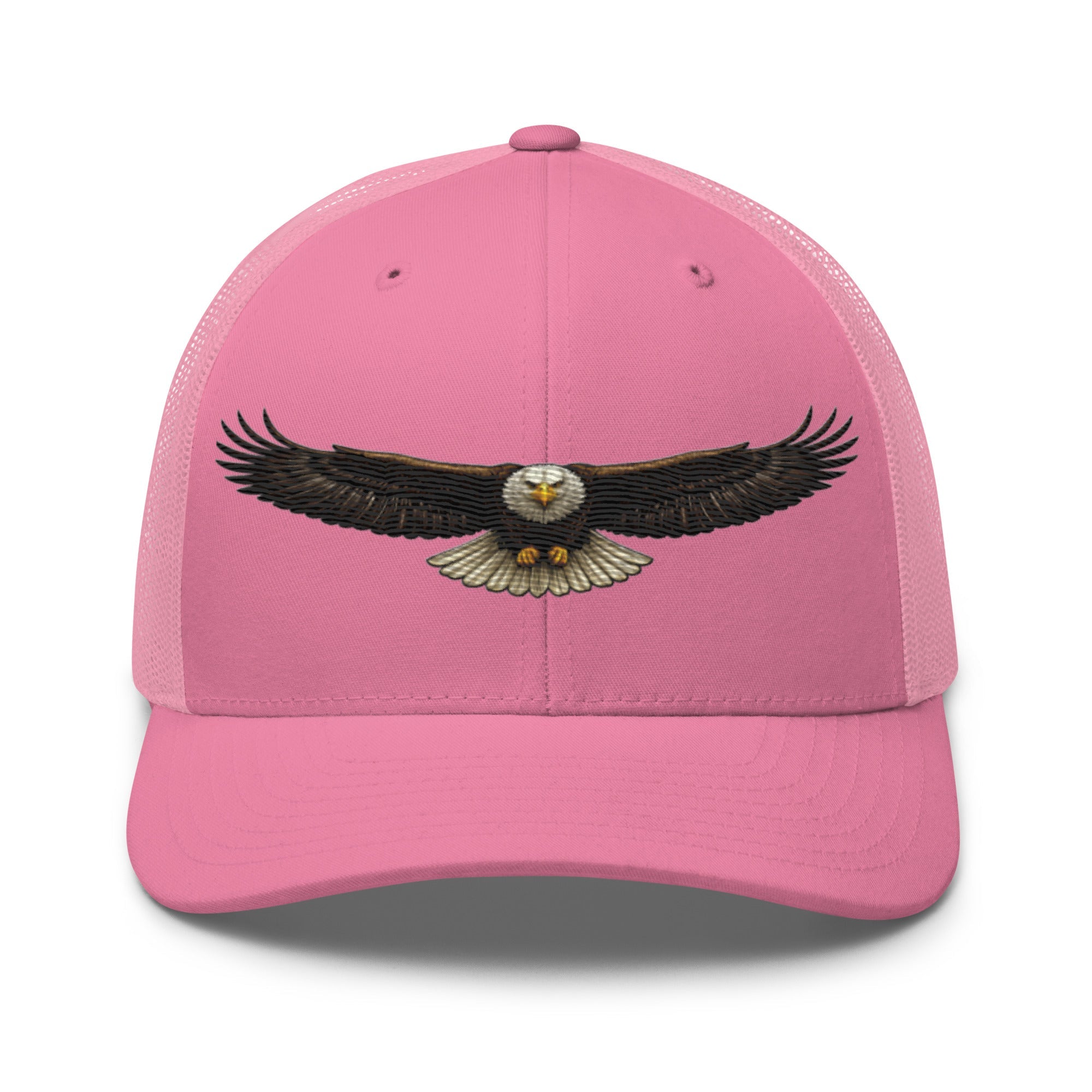 Bald Eagle Head - On Flight Trucker Hat | American Wildlife Heritage Design - Bluegrass Elite Apparel LLC