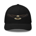 Bald Eagle Head - On Flight Trucker Hat | American Wildlife Heritage Design - Bluegrass Elite Apparel LLC