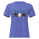 Baseball Mom Script Graphic Women's Relaxed T-Shirt - Bluegrass Elite Apparel LLC