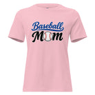 Baseball Mom Script Graphic Women's Relaxed T-Shirt - Bluegrass Elite Apparel LLC