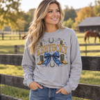 Kentucky Western Bow Long Sleeve Tee