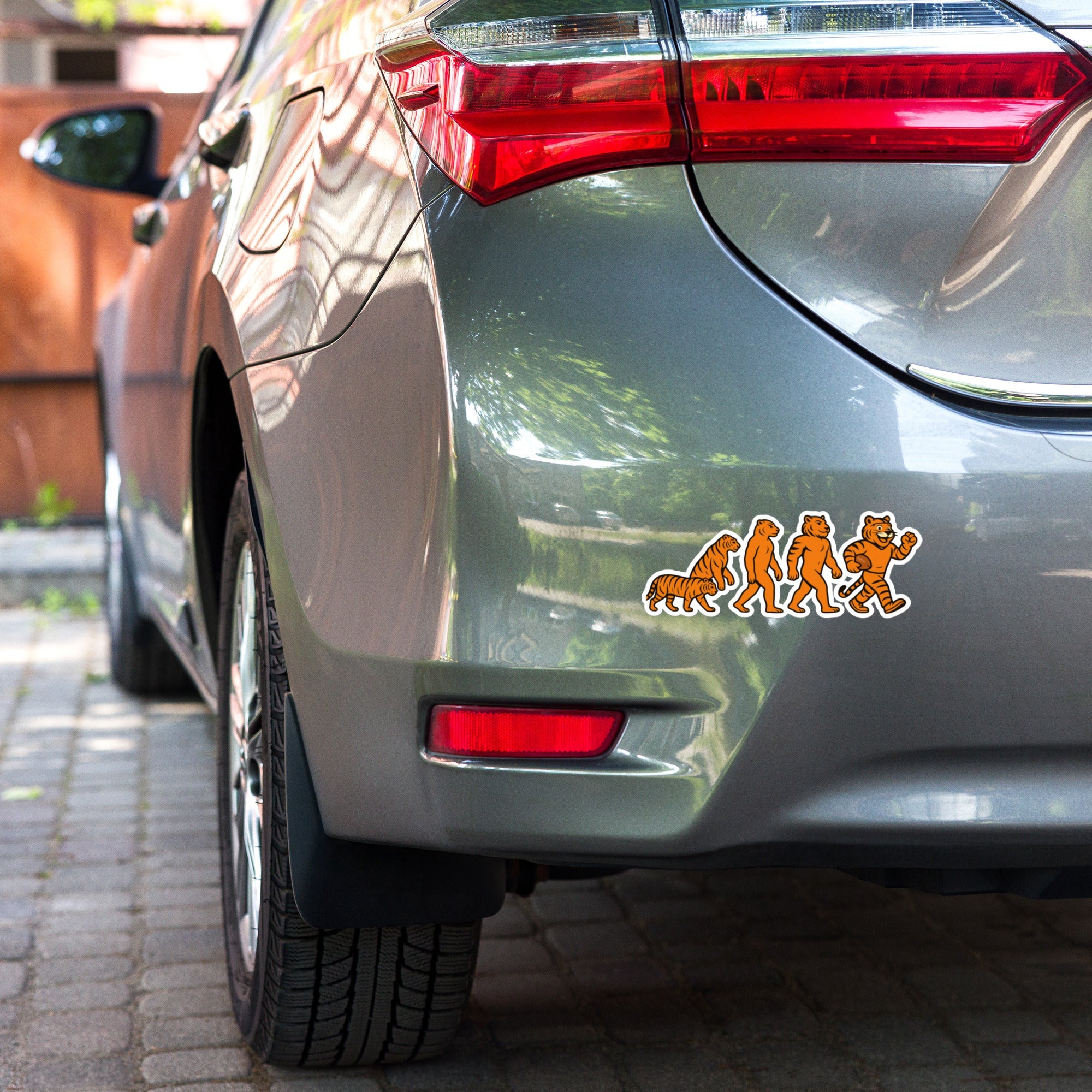 Bengal Evolution Bubble - Free Sticker – Cosmic Tiger Design - Bluegrass Elite Apparel LLC