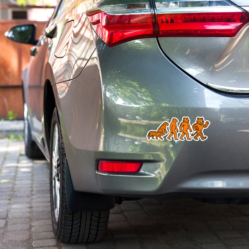 Bengal Evolution Bubble - Free Sticker – Cosmic Tiger Design - Bluegrass Elite Apparel LLC