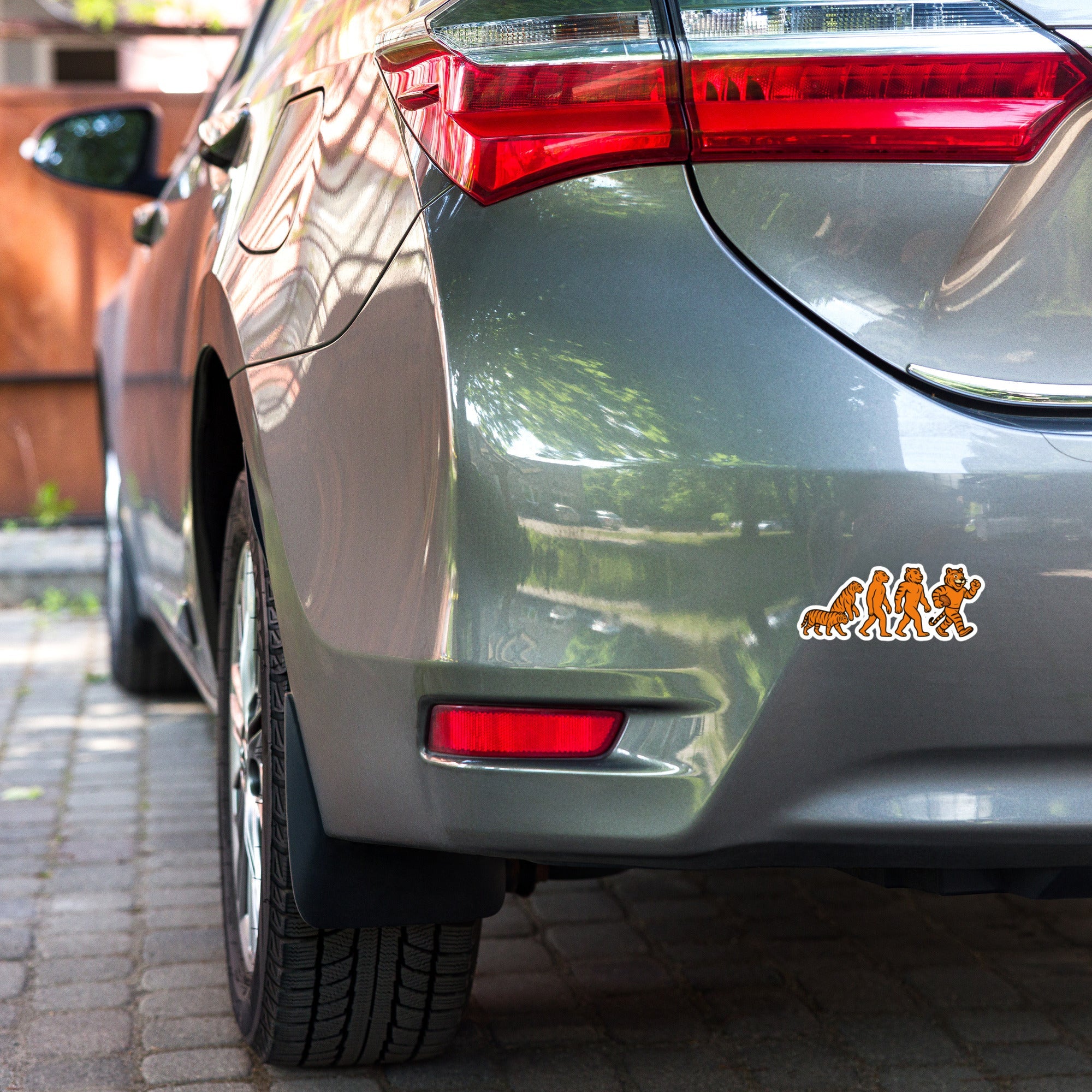 Bengal Evolution Bubble - Free Sticker – Cosmic Tiger Design - Bluegrass Elite Apparel LLC