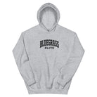 Blackout Bluegrass Elite Embroidered Hoodie | Vintage Athletic Pullover - Bluegrass Elite Apparel LLC