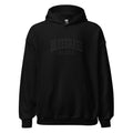 Blackout Bluegrass Elite Embroidered Hoodie | Vintage Athletic Pullover - Bluegrass Elite Apparel LLC