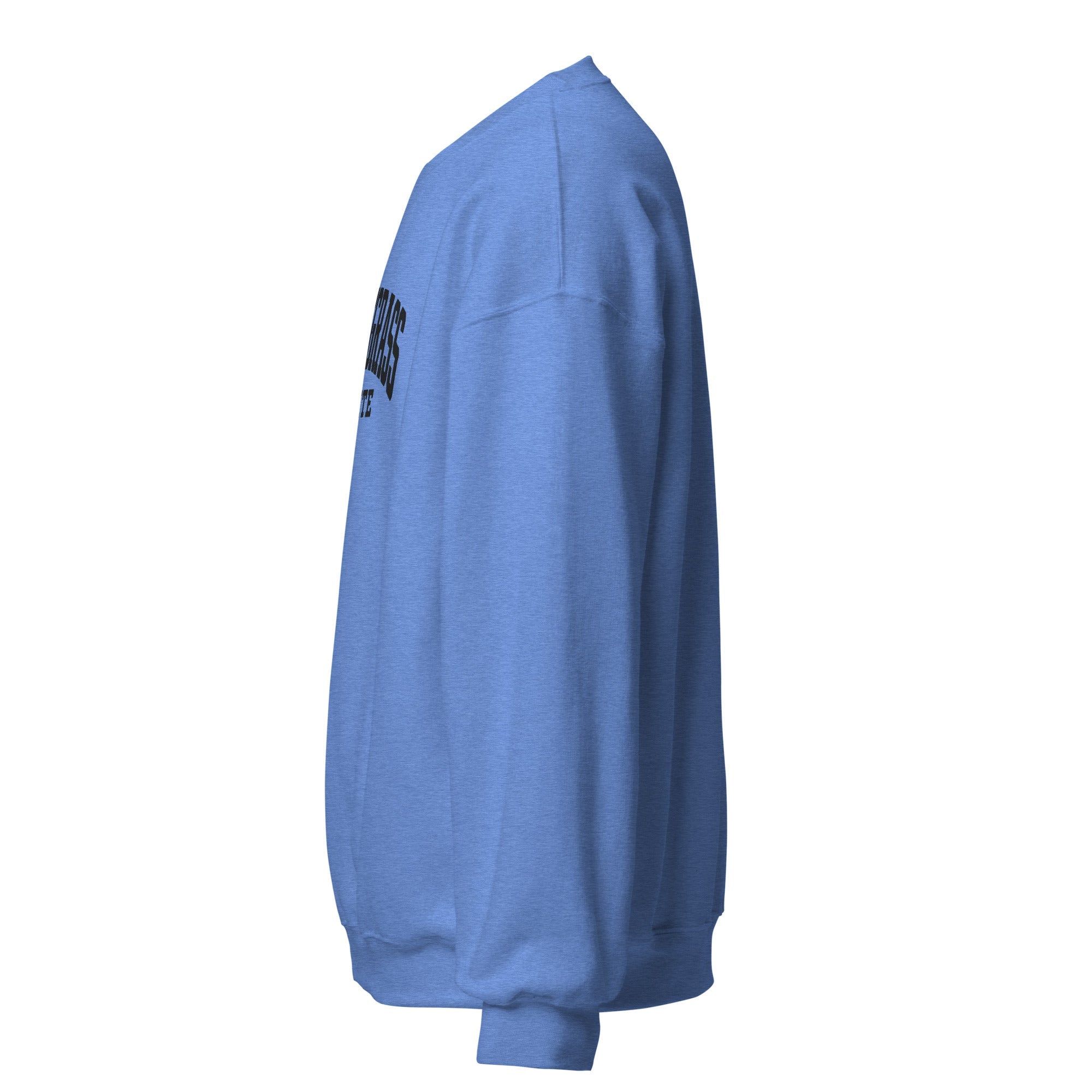 Blackout Bluegrass Elite Embroidered Sweatshirt | Vintage Athletic Crewneck - Bluegrass Elite Apparel LLC