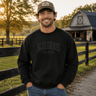 Blackout Bluegrass Elite Embroidered Sweatshirt | Vintage Athletic Crewneck - Bluegrass Elite Apparel LLC
