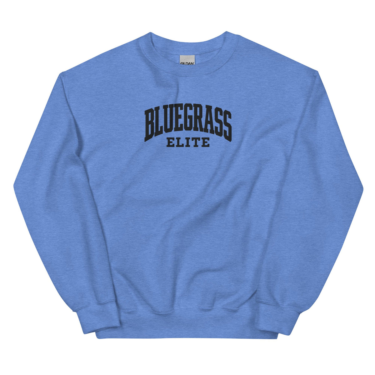 Blackout Bluegrass Elite Embroidered Sweatshirt | Vintage Athletic Crewneck - Bluegrass Elite Apparel LLC
