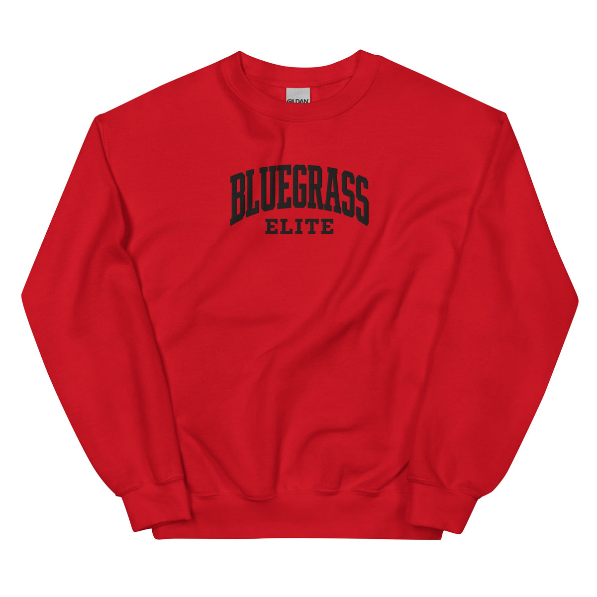 Blackout Bluegrass Elite Embroidered Sweatshirt | Vintage Athletic Crewneck - Bluegrass Elite Apparel LLC