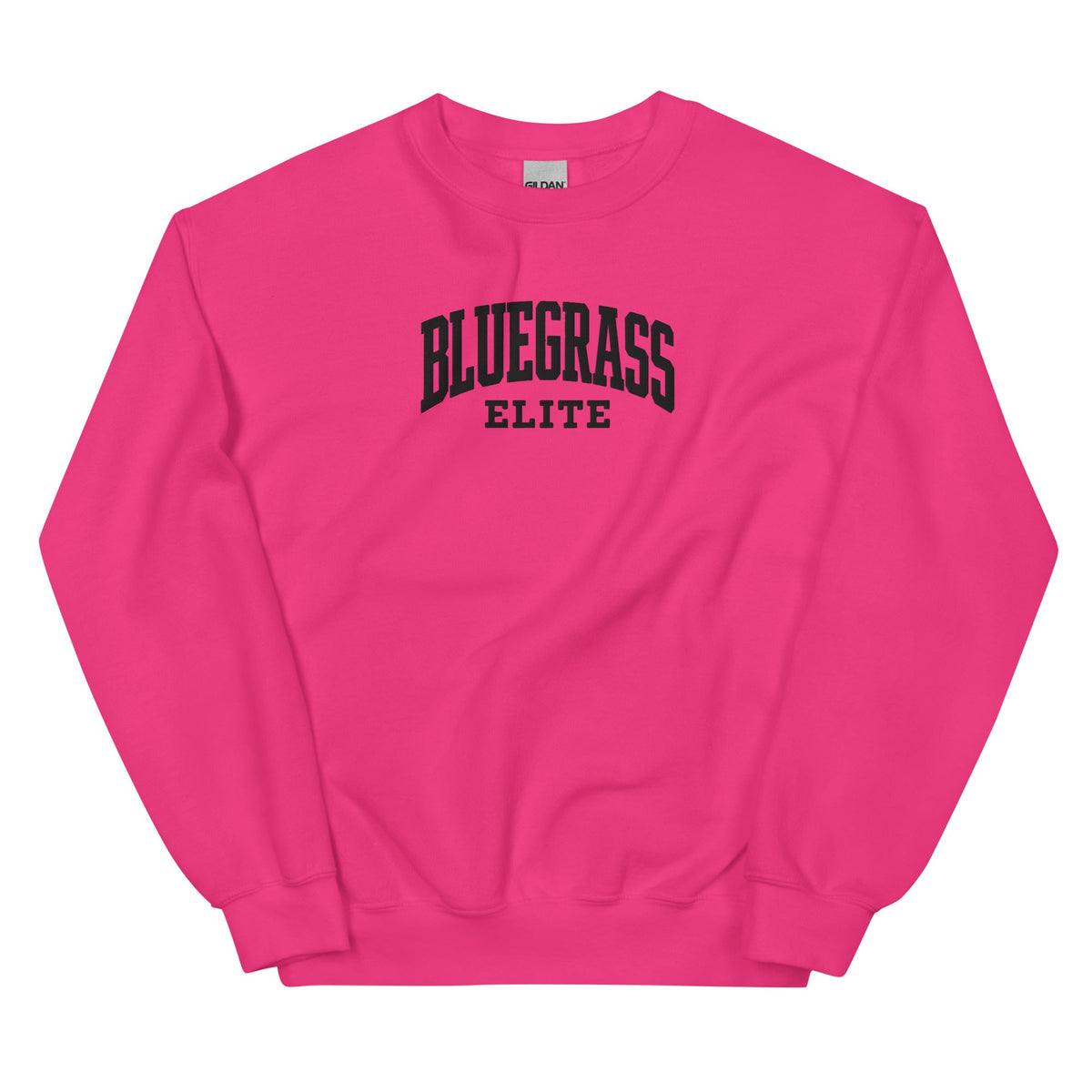 Blackout Bluegrass Elite Embroidered Sweatshirt | Vintage Athletic Crewneck - Bluegrass Elite Apparel LLC