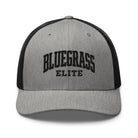 Blackout Bluegrass Elite Trucker Hat | 3D Puffy Embroidered Patch - Bluegrass Elite Apparel LLC