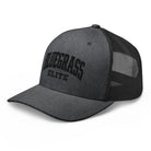 Blackout Bluegrass Elite Trucker Hat | 3D Puffy Embroidered Patch - Bluegrass Elite Apparel LLC