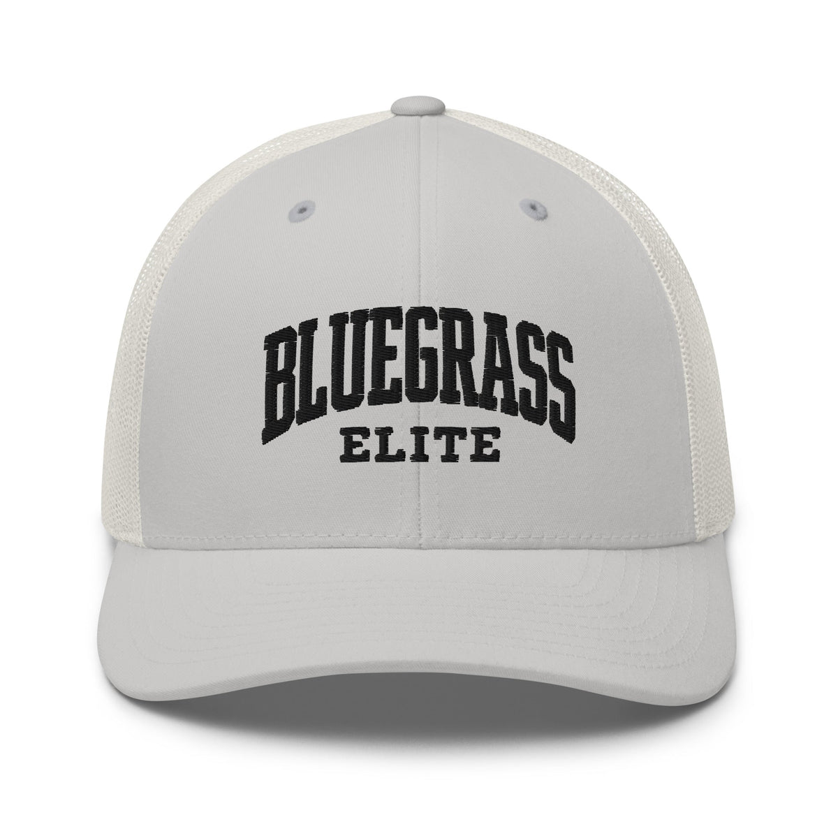 Blackout Bluegrass Elite Trucker Hat | 3D Puffy Embroidered Patch - Bluegrass Elite Apparel LLC