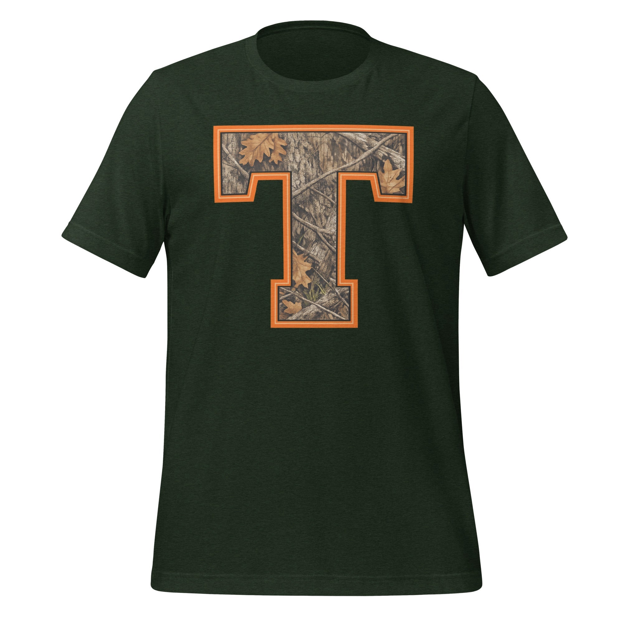 Block T Camo T-Shirt | Mossy Oak Design | Classic Cotton - Bluegrass Elite Apparel LLC