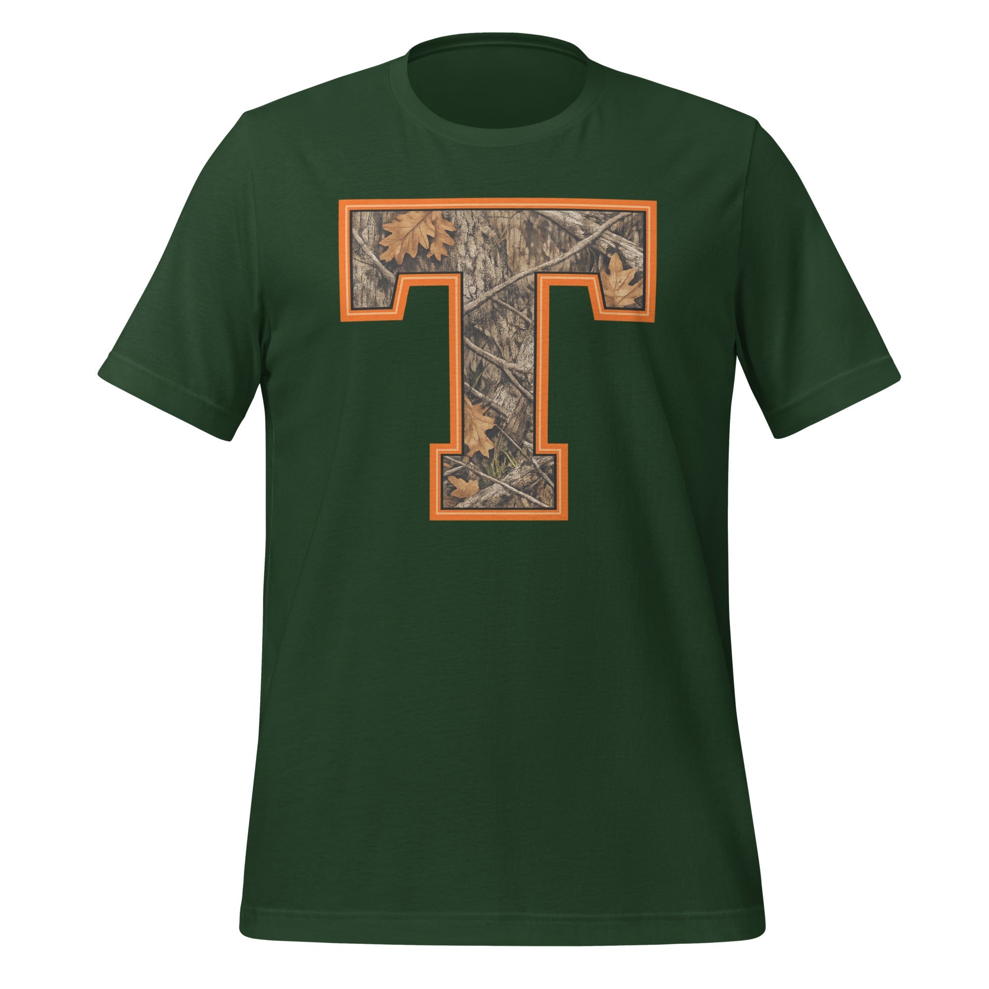 Block T Camo T-Shirt | Mossy Oak Design | Classic Cotton - Bluegrass Elite Apparel LLC