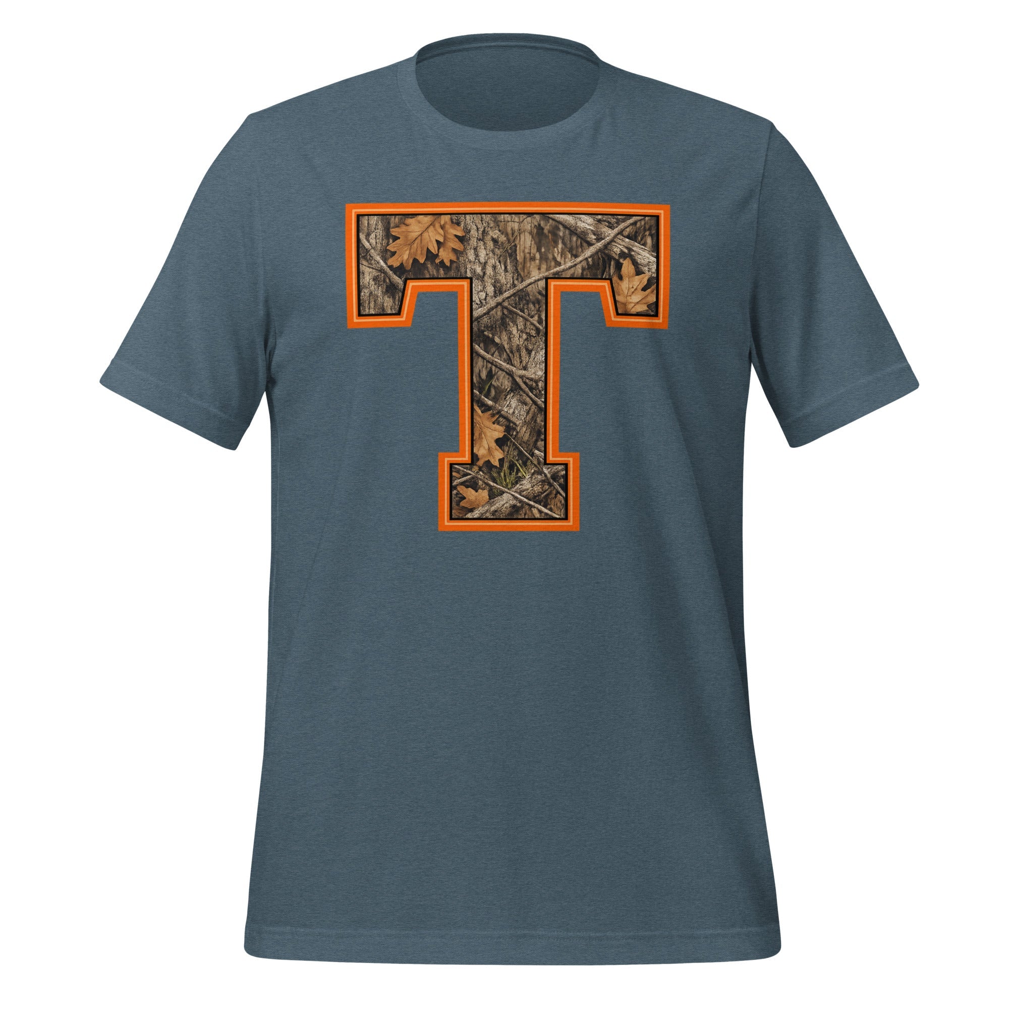 Block T Camo T-Shirt | Mossy Oak Design | Classic Cotton - Bluegrass Elite Apparel LLC