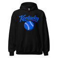 Blue Kentucky Script Softball Hoodie | Classic Pullover Sweatshirt - Bluegrass Elite Apparel LLC