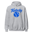Blue Kentucky Script Softball Hoodie | Classic Pullover Sweatshirt - Bluegrass Elite Apparel LLC