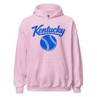 Blue Kentucky Script Softball Hoodie | Classic Pullover Sweatshirt - Bluegrass Elite Apparel LLC