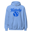 Blue Kentucky Script Softball Hoodie | Classic Pullover Sweatshirt - Bluegrass Elite Apparel LLC