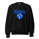 Blue Kentucky Script Softball Sweatshirt | Classic Crewneck - Bluegrass Elite Apparel LLC