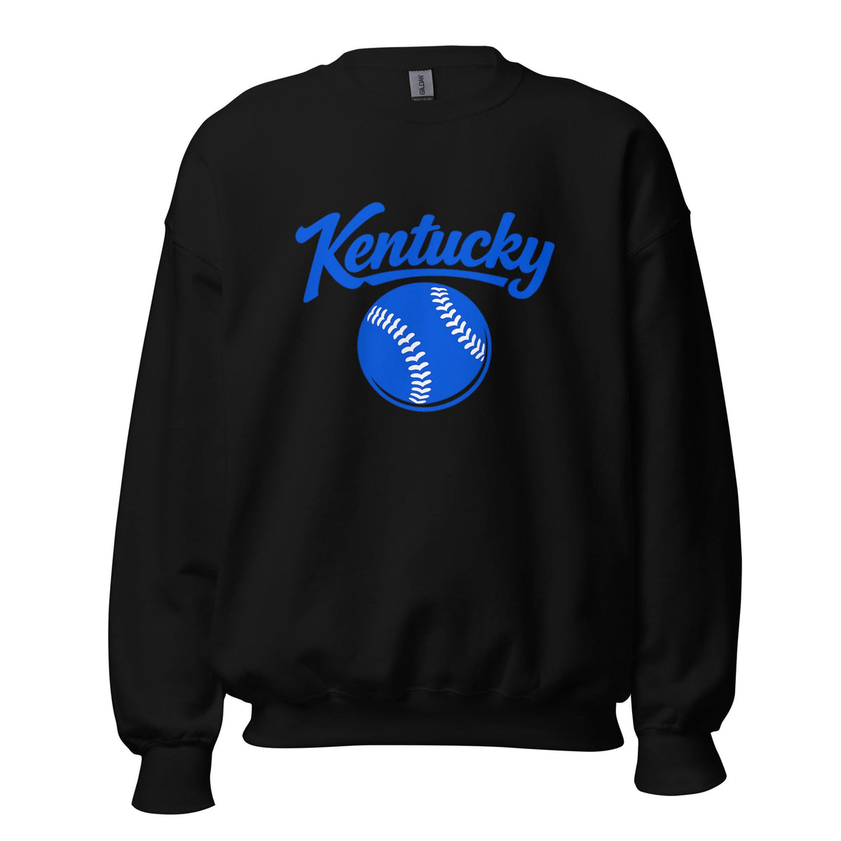 Blue Kentucky Script Softball Sweatshirt | Classic Crewneck - Bluegrass Elite Apparel LLC