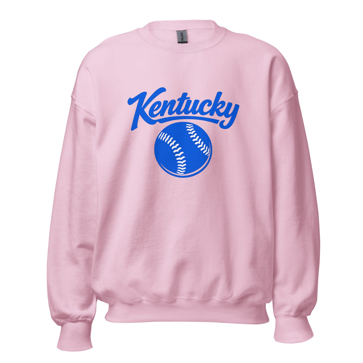 Blue Kentucky Script Softball Sweatshirt | Classic Crewneck - Bluegrass Elite Apparel LLC
