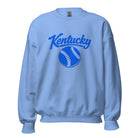 Blue Kentucky Script Softball Sweatshirt | Classic Crewneck - Bluegrass Elite Apparel LLC