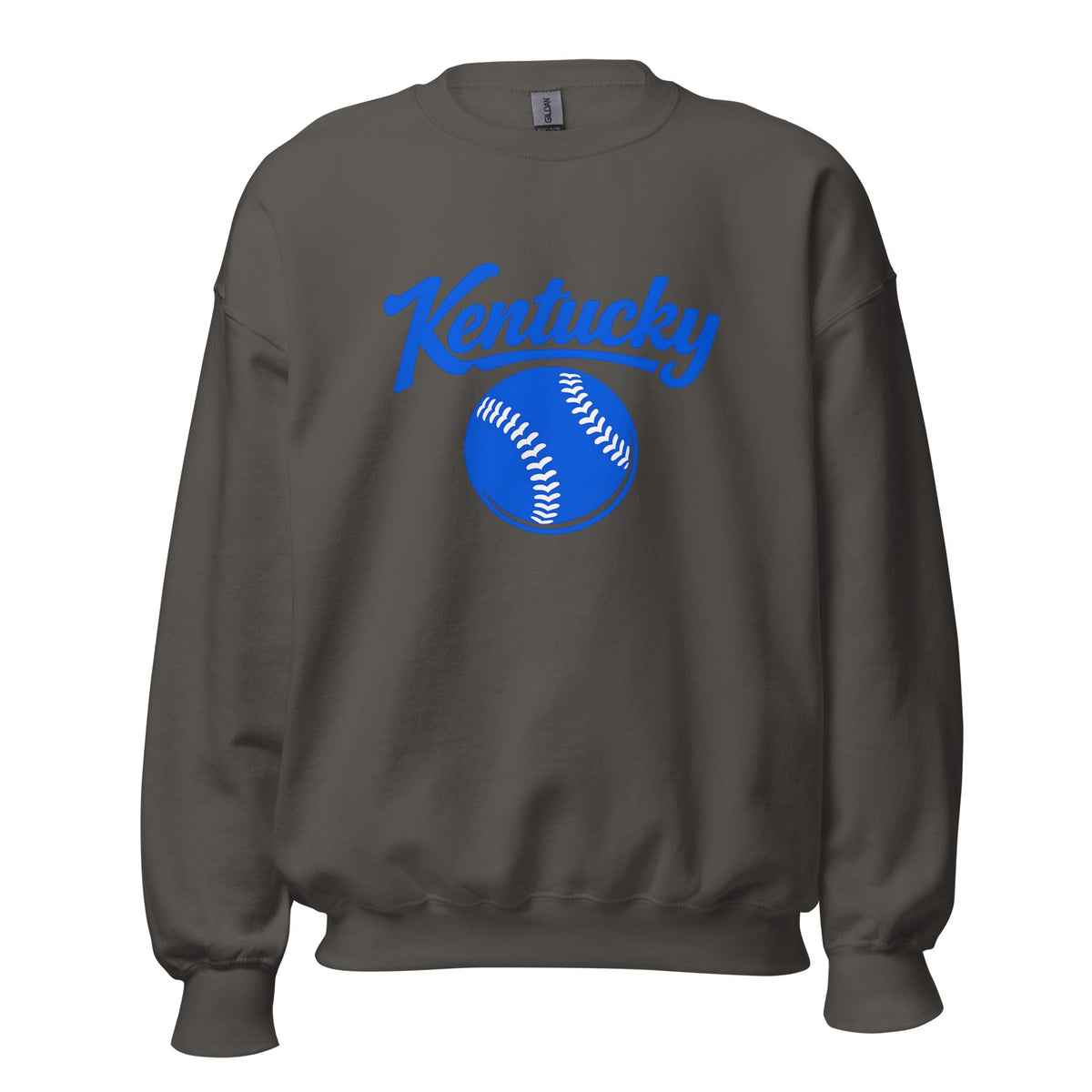 Blue Kentucky Script Softball Sweatshirt | Classic Crewneck - Bluegrass Elite Apparel LLC