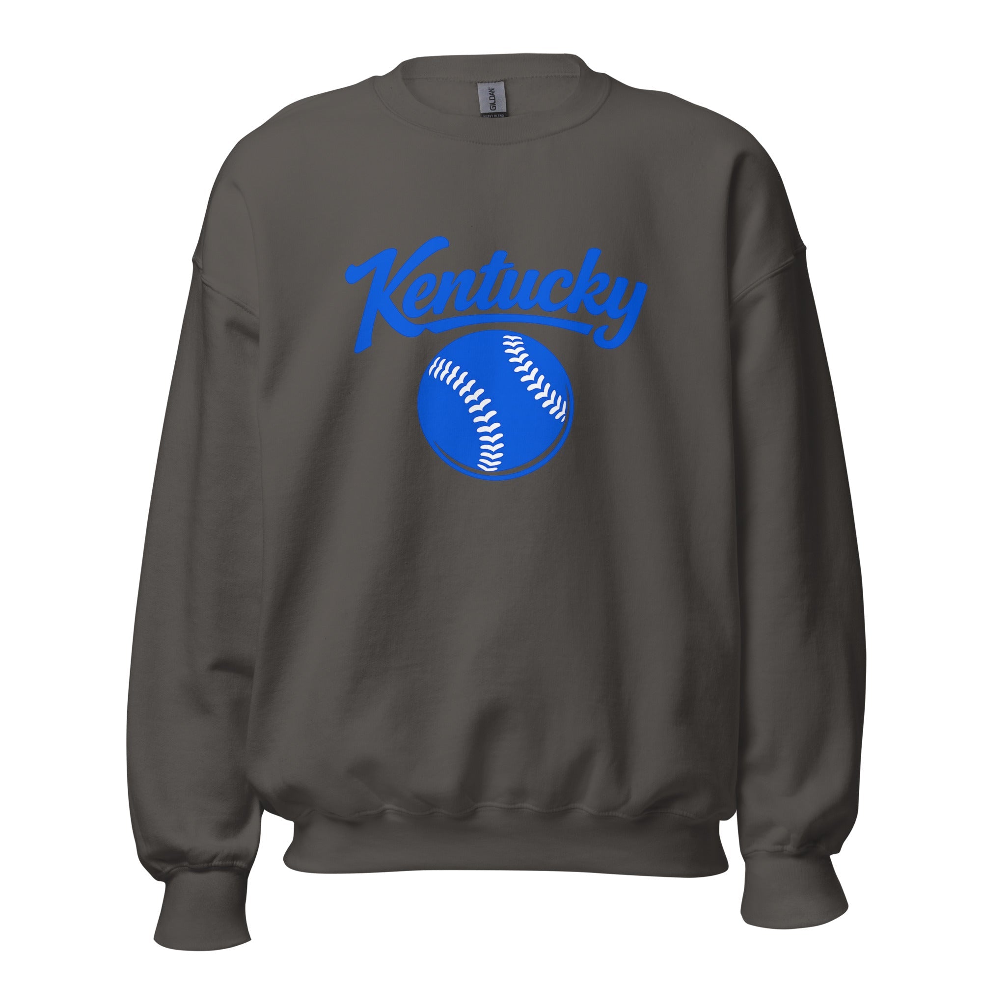 Blue Kentucky Script Softball Sweatshirt | Classic Crewneck - Bluegrass Elite Apparel LLC