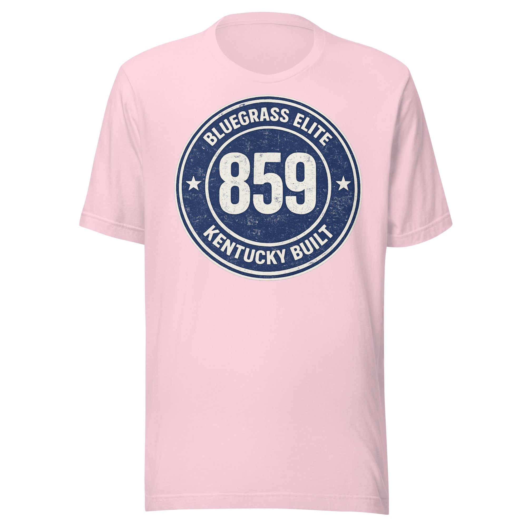 Bluegrass Elite 859 Badge T-Shirt | Kentucky Built Vintage Design | Classic - Bluegrass Elite Apparel LLC