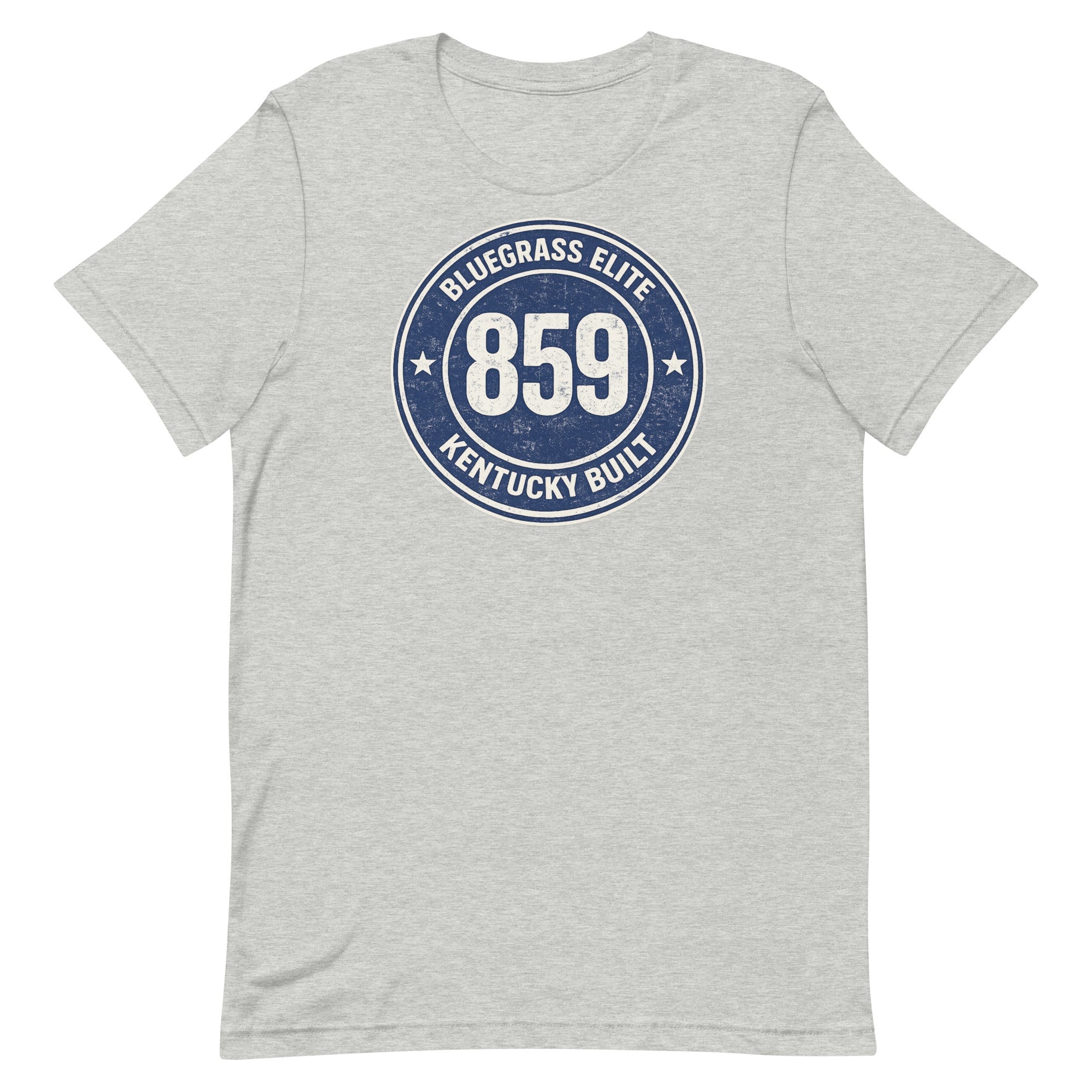 Bluegrass Elite 859 Badge T-Shirt | Kentucky Built Vintage Design | Classic - Bluegrass Elite Apparel LLC