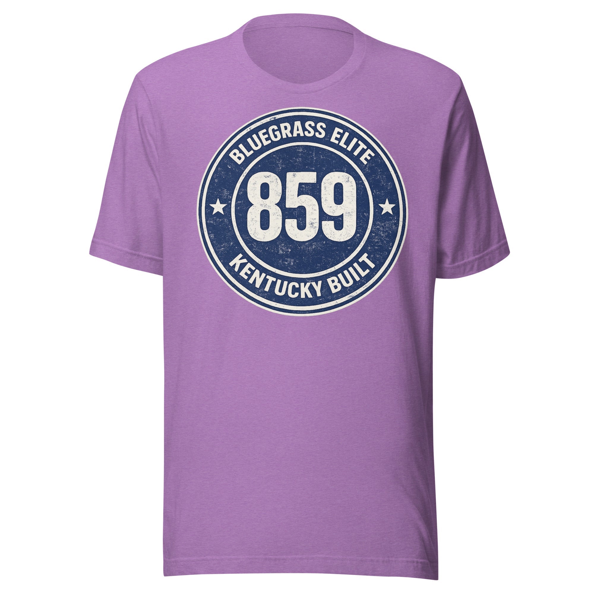 Bluegrass Elite 859 Badge T-Shirt | Kentucky Built Vintage Design | Classic - Bluegrass Elite Apparel LLC
