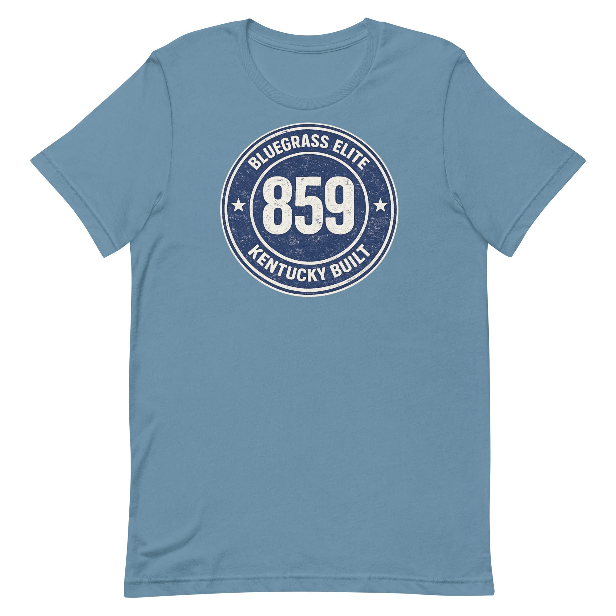 Bluegrass Elite 859 Badge T-Shirt | Kentucky Built Vintage Design | Classic - Bluegrass Elite Apparel LLC