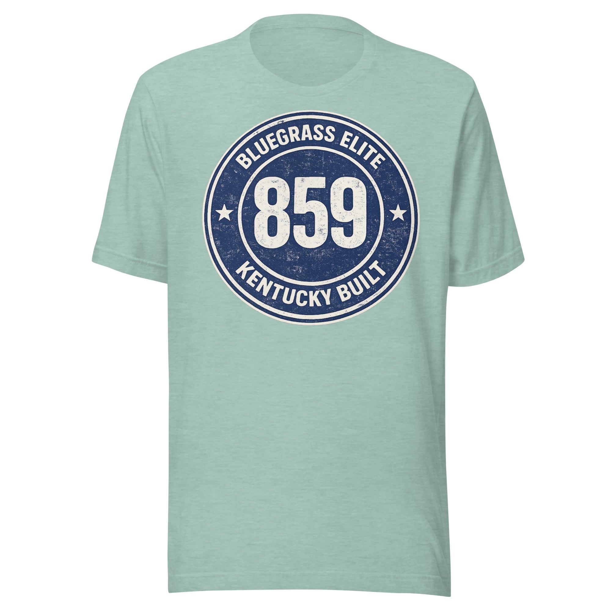 Bluegrass Elite 859 Badge T-Shirt | Kentucky Built Vintage Design | Classic - Bluegrass Elite Apparel LLC