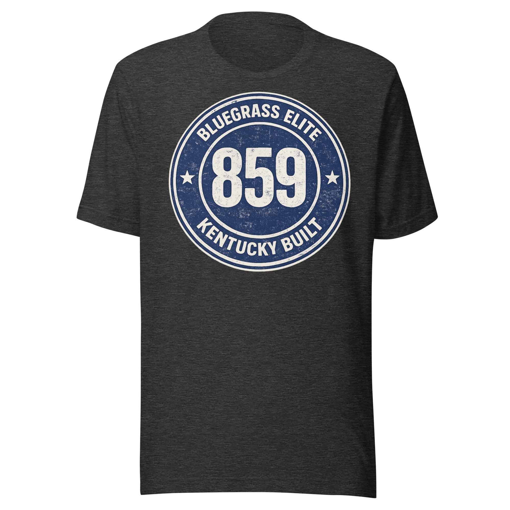 Bluegrass Elite 859 Badge T-Shirt | Kentucky Built Vintage Design | Classic - Bluegrass Elite Apparel LLC