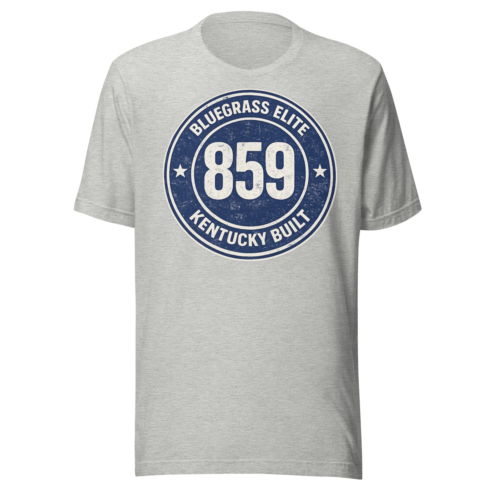 Bluegrass Elite 859 Badge T-Shirt | Kentucky Built Vintage Design | Classic - Bluegrass Elite Apparel LLC