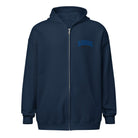 Bluegrass Elite Arch Logo Zip Hoodie | Heavy Blend Fleece - Bluegrass Elite Apparel LLC